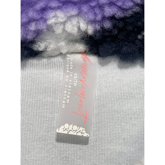 Free People Movement Stand Out Never Still Fleece Pullover Jacket XS NWT - Picture 7 of 7